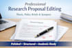 edit and structure research proposals and policy papers