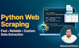 web scraping, data scraping, website scraping in python