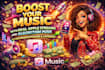 boost your music with real apple streams and algorithm push for maximum exposure