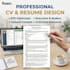 create professional CV and cover letters