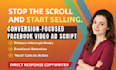 write facebook ad scripts that stop the scroll and sell
