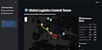 build a supply chain digital twin and logistics map using python