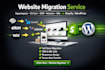 migrate squarespace cs cart ekm volusion wix website to wordpress shopify store