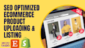 do woocommerce and shopify product listing with seo