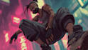 make cyberpunk city illustrations