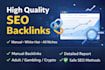 build manual SEO backlinks for higher authority