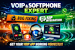 develop, integrate, and fix voip softphone apps using sip, sip js, and linphone