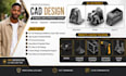 do 3d cad model for 3d printing, product design, mechanical parts and stl files