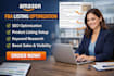 setup amazon store product listing fba  seo  amazon listing optimization