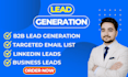 help you to build your custom b2b linked lead prospect list and lead generation