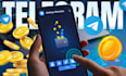 develop airdrop telegram bot for your company