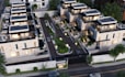 luxury multi unit apartment,high end gated community,3d masterplan layout,3dsmax
