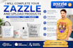 complete your zazzle and upload products
