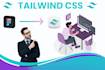 convert figma to HTML, tailwind css, react, front end developer