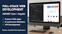 develop full stack web application using asp net and angular