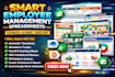 create automated excel timesheet, attendance tracker, payroll employee sheet