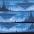 make cyberpunk city illustrations