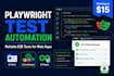 create playwright automation tests for your web app