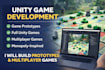 create and develop unity game, game prototype, unity game, multiplayer game