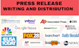 do press release writing, submit, publish press release distribution