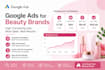 set up and optimize google ads for beauty and cosmetics brands
