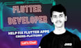 fix flutter bugs, crashes, and build errors fast