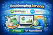 do expert bookkeeping with setup and cleanup