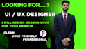 create user centered UI UX designs focused on usability and modern standards