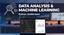 do python data analysis, machine learning, and visualization