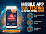 professionally test your android app, find bugs, and provide screen recording