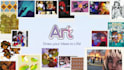 draw art, illustrations, characters, stickers, etc