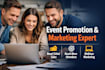 professionally promote your eventbrite event and boost ticket sales