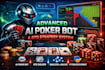 develop premium advanced ai poker bot, gto models, and strategy analysis system