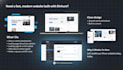 create responsive divhunt landing page website for you