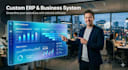 develop erp CRM inventory management web application