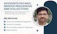 manage accounts payable, invoice processing and collections
