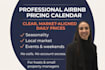 create a 30 day airbnb pricing plan