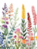 create a botanical illustration in the traditional  technique
