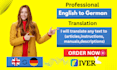 translate english to german, german to english language
