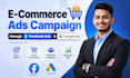 setup ecommerce ads campaign through facebook and google ads