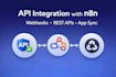 integrate apis using n8n, webhooks, and rest apis