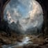 digitally paint fantasy landscape