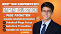 do substack page promotion substack growth substack article