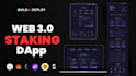 develop web3 dapp, nft minting,presale website, staking website, solana sui, evm