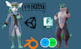 create vrchat furry avatar vrchat rigging unity setup 3d vrchat upload physbones