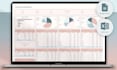 create excel invoice budget template spreadsheet annual finance google sheet csv