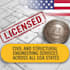 architectural plans, certified architect stamp by licensed architect pa sd ut
