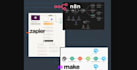 do sales outreach agent, market analyst using make n8n zapier