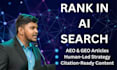write GEO and aeo optimized articles for ai search visibility