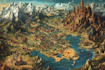 draw a fantasy map